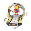 2 in 1 Kunststoff Mini Hero Bausteine ​​Spielzeug (10260005)